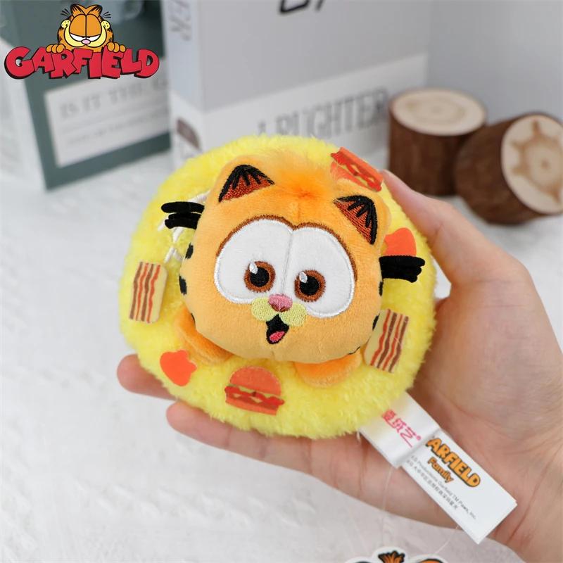 GARFIELD Peluche Famiglia Portachiavi Carino Anime Gatto Garfield Odie Animali di Peluche Divertenti Bambola Peluche Ciondoli Regali Bambino