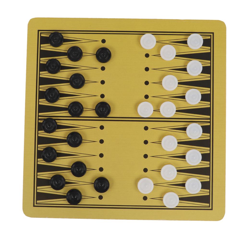 3 in 1 Wooden Chess Board Set Travel Games International Chess Checkers Toy Game Board Toy