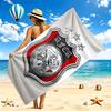 AFC Ajax Beach Towel Quick Dry Soft MicrofiberSand Resistant Oversized Cabana Bath Sheet for Swimming Pool Travel Gift