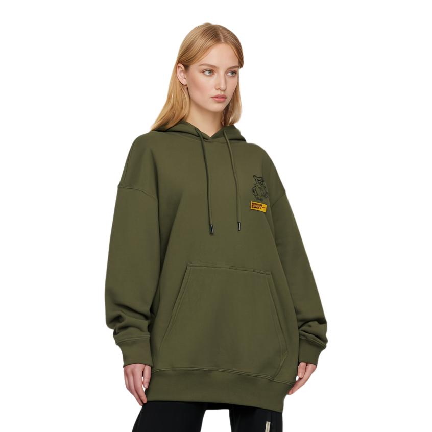 Vans Sweatshirts Unisex Green Hooded Moderate Regular VN0A54O3KCZ