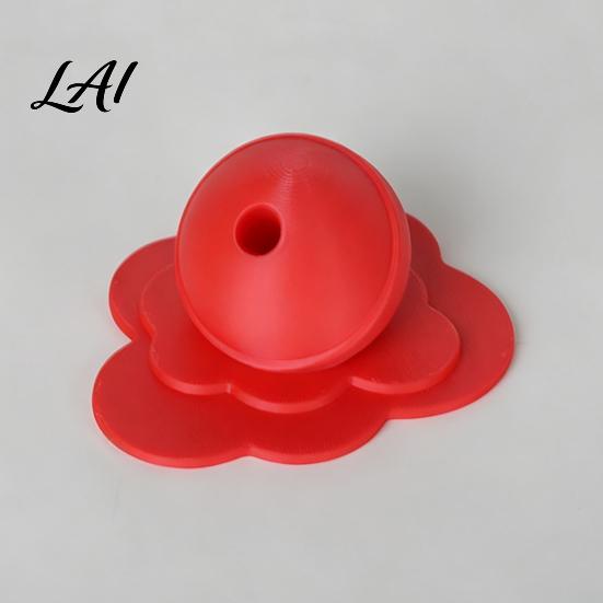 Modern PLA Pen Container Melted Lollipop Holder Desk Organizer for Office School Supplies Decorative Desktop Artistic Pencil Stationery Storage Pens