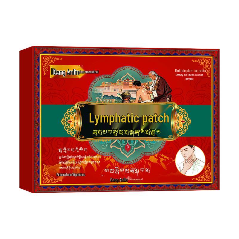 Tibetan Lymphatic Neck & Armpit Comfort Patches - Unisex Hot Compress for Lymph Health