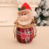 Christmas Eve Children's Apple Drawstring Gift Tote