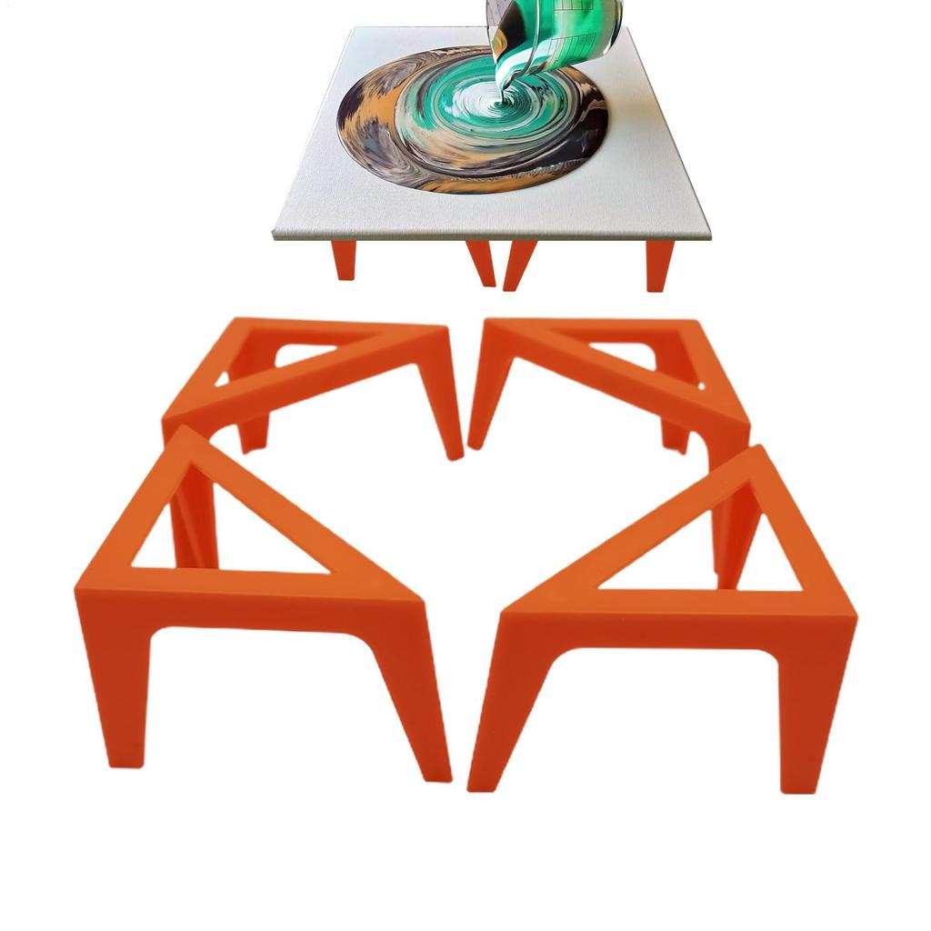 Canvas Stands For Paint Pouring Mini Triangle Canvas Paint Risers Stands Pouring Paint Support Stands For Cabinet Doors Blinds