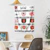 Arsenal Wall Decor Tapestry Art For Pet Memorial Birthdaywedding Party Backdrop Family Gift