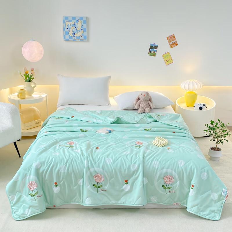 

Louie Caro Summer Rose Infused Fiber Quilt