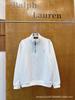 Unisex Little Horse Logo Half-Zip Stand Collar Knit Sweatshirt - Long Sleeve, Spring/Autumn Style