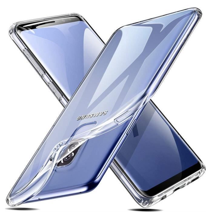 Cover - Samsung - Galaxy S9 - Trasparente - TPU flessibile - Protezione completa trasparente
