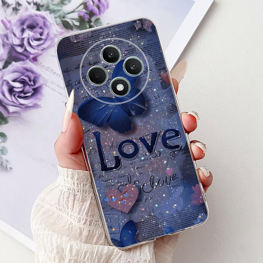 For Oppo Reno 12F 4G Case CPH2687 Cute Fashion Painted Cover Soft Silicone Phone Case For Oppo Reno12 F Reno 12 FS Reno12F Shell