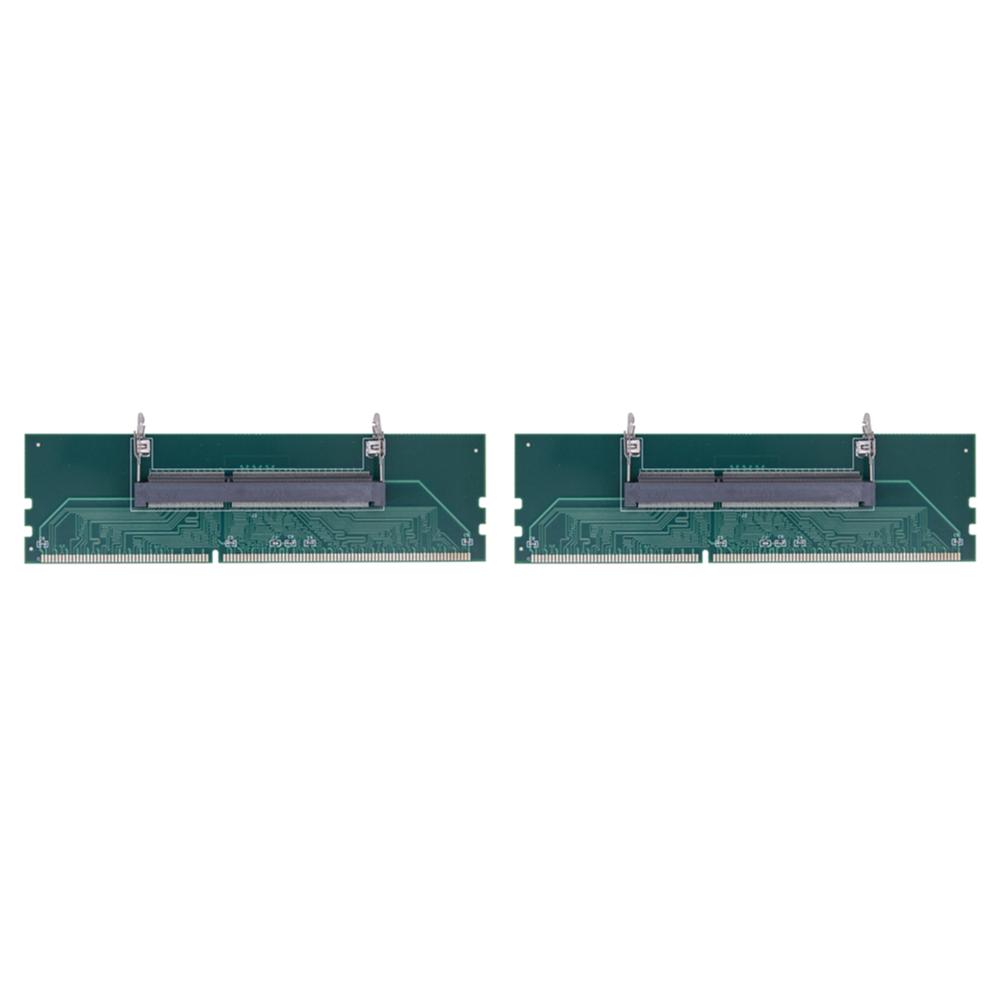 5-1PCS DDR3 DDR4 Laptop To Desktop Memory Adapter Card SO-DIMM To PC DIMM Card Connector Card Memory Stick RAM Connector Adapter