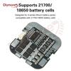 4S 60A 21700 BMS Lithium Battery Protection Board with Balancing 3.7V Series 18650 Protection Battery Protection Board