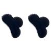 2Pcs Large Size Faux Furs Hair Clip For Long Hair Strong Hold Korean Style Fashion Accessory Multiple Colors Available