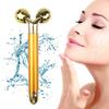 Zinc Alloy Y Shape Facial Massager Dual Roller Design Face Massage Instrument  Jaw Contour Care