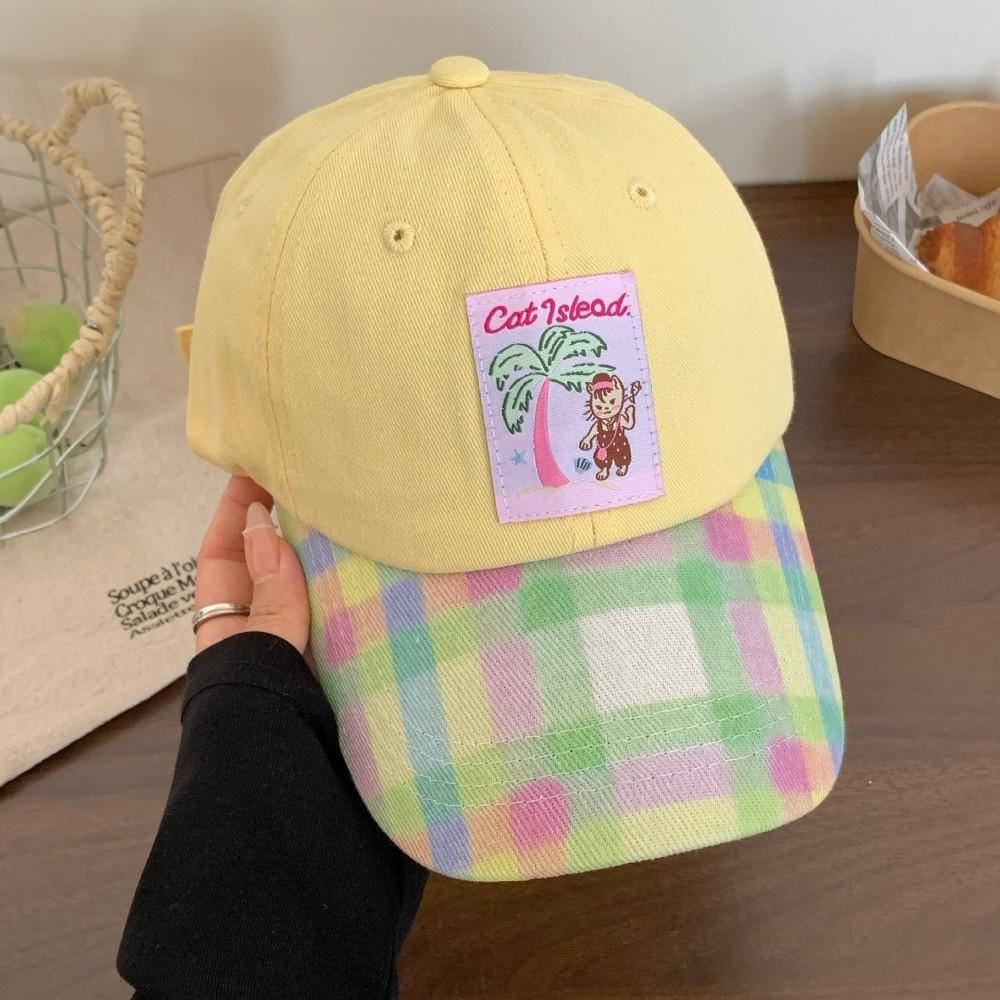 Embroidery Baseball Hat Spring Summer Snapback Cap Trendy Peaked Cap  Teenagers