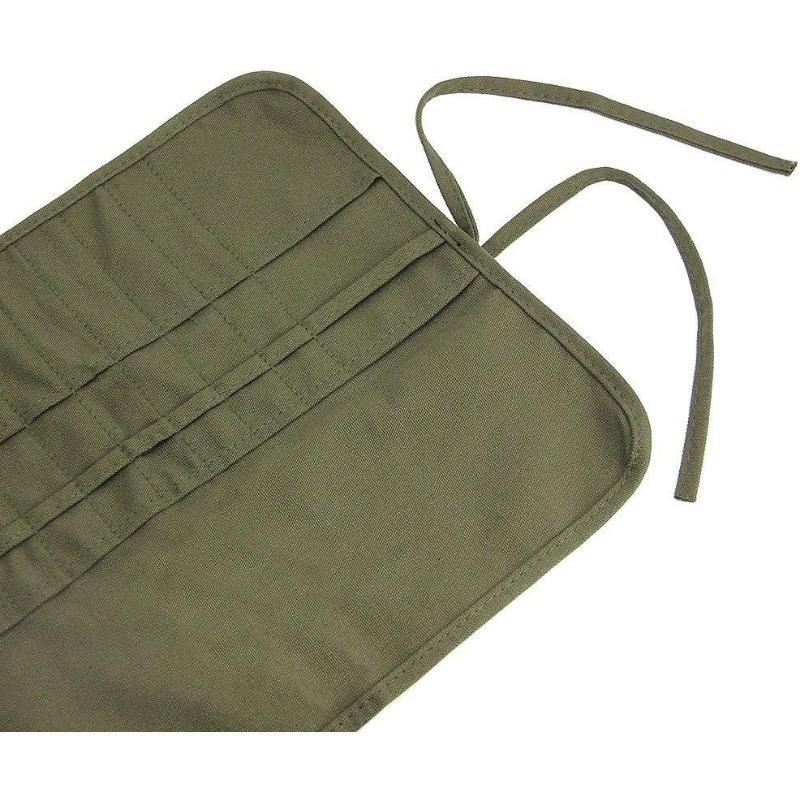 22 Slots Paint Brush Storage Holder for Acrylic Oil Watercolor Gouache Artist MultifunctionPaint Brush Roll Up Canvas Pouch Bag