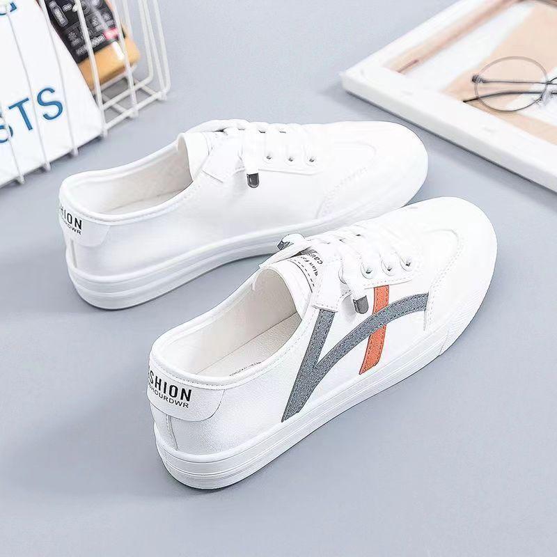 Board shoes women's white shoes net shoes women's summer new models new mesh casual shoes breathable flat bottom thin Korean version versatile