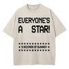 Portal To The Cat Dimension Washed Retro Clothes Fashion Summer T-Shirts Streetwear Cotton Loose Tops Breathable Tee Couple