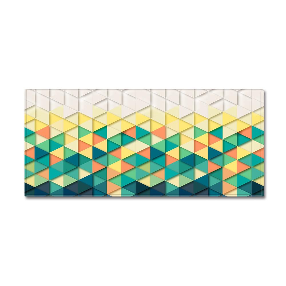 Kitchen Geometric Shape Floor Mat Door Mat Carpet Floor Mat