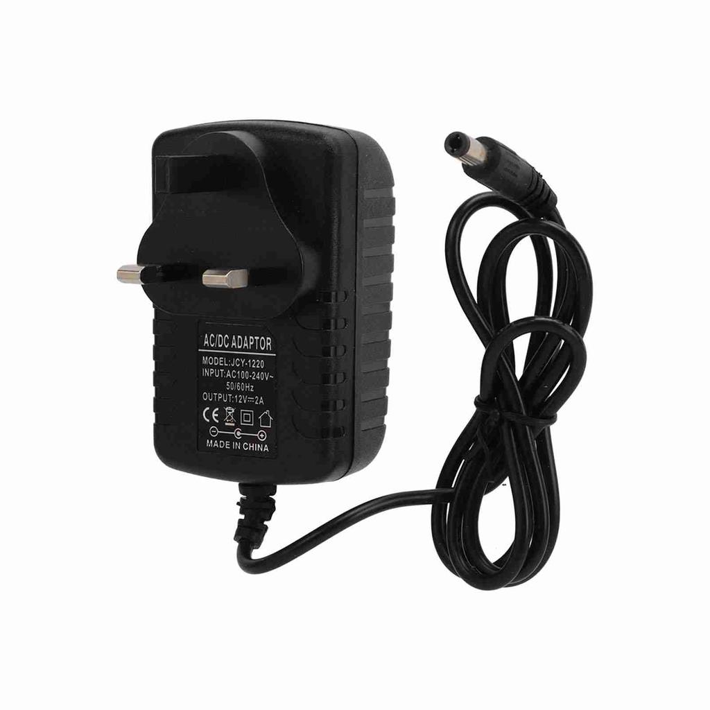 Power Adapter 12V 2A Stable Portable Easy to Operate Universal Monitor Power Adapter for Monitor