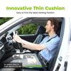 Myk Tett Minneskum Bilsetepute For Kjøring - Setepute For Bilsete Sjåfør Med Design & Hevet Rygg, Gir Komfort