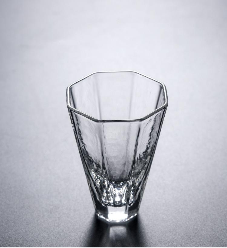 Japanese Glass Diamond Small Tea Cup High Temperature Thickened Teacup Master Cup Personal Single Cup Tea Set