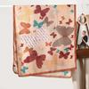 New High-end Fashion Versatile Women's Print Butterfly Scarf Yarn Summer Travel Sunscreen Shawl Hot Sale