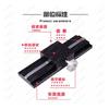 YY Manual flat displacement fine-tuning dovetail groove long stroke LWXZ40/25/60 axis optical vertical lift gear slides