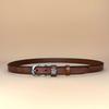 Women's Leather Belt Versatile Belt Fine Decorative Fashion Pin Buckle Belt