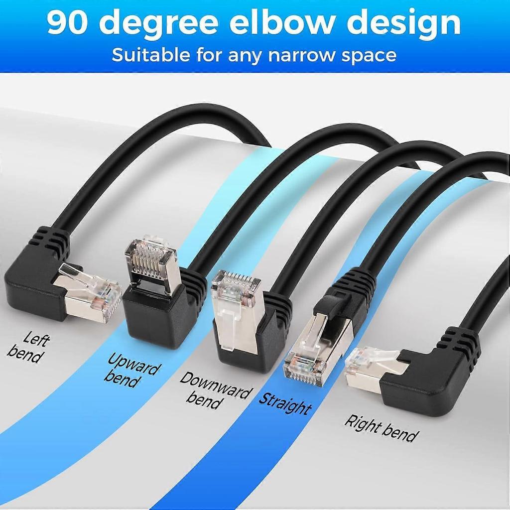 2025 Dernier Modèle Câble d'Extension Ethernet Cat 6 Pack de 5 Multiples