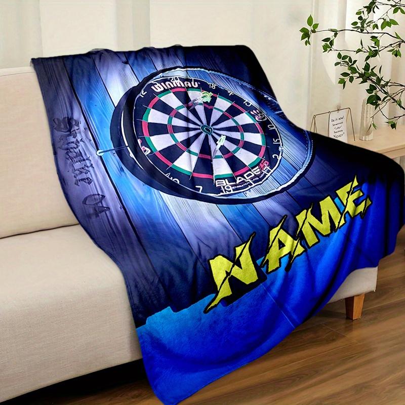 Dart Action Schaldecke Personalisierbare Namensoption Weich Bequem Stilvoll Für Schlafzimmer Bett Sofa Büro Camping Wärmend Perfektes Geschenk Für Alle Jahreszeiten
