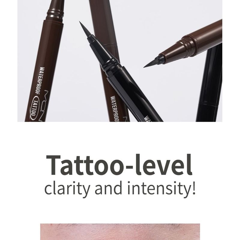 MACQUEEN - Waterproof Tattoo Pen Eyeliner - 2 Colors