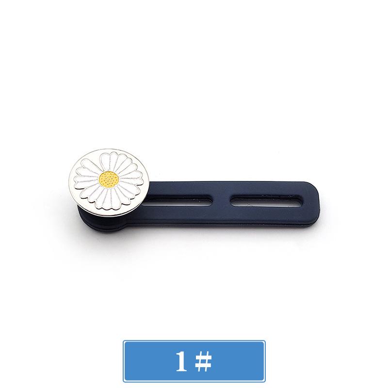 Adjustable No-Sew Waist Extension Button for Jeans