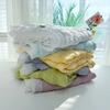 Princess Style Seersucker Summer Quilt Four-Piece Dormitory Chiffon Lace Airable Cover Machine Washable Thin Duvet
