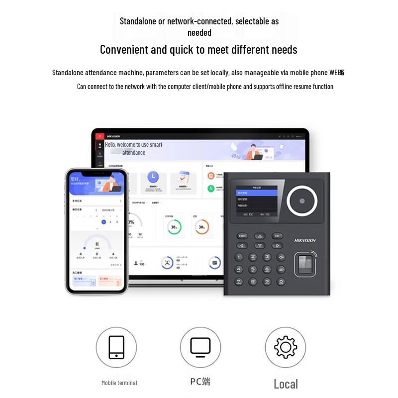 HIKVISION Face Recognition Access Control & Door Lock Kit