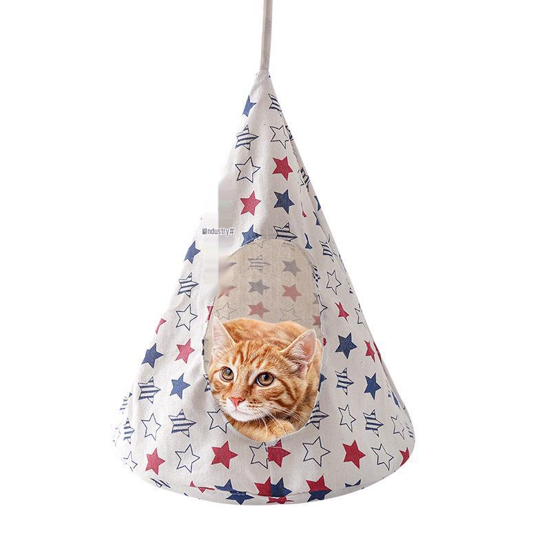Breathable Cat Hammock Hanging Basket Bed