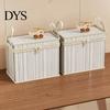 Kids Toy Storage Box Transparent Clothes Bag, with Sturdy Handles, Durable Plastic Visibility High-strength Bin Book Organizer, Moisture-proof