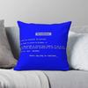 Windows Blue Screen Of Death Square Pillowcase Polyester Linen Velvet Pattern Zip Decorative Pillow Case Bed Cushion Case