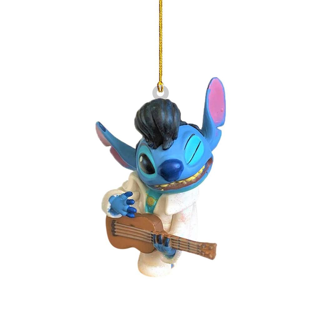 Cute Cartoon Acrylic Christmas Tree Ornament For Home And Car Decorations