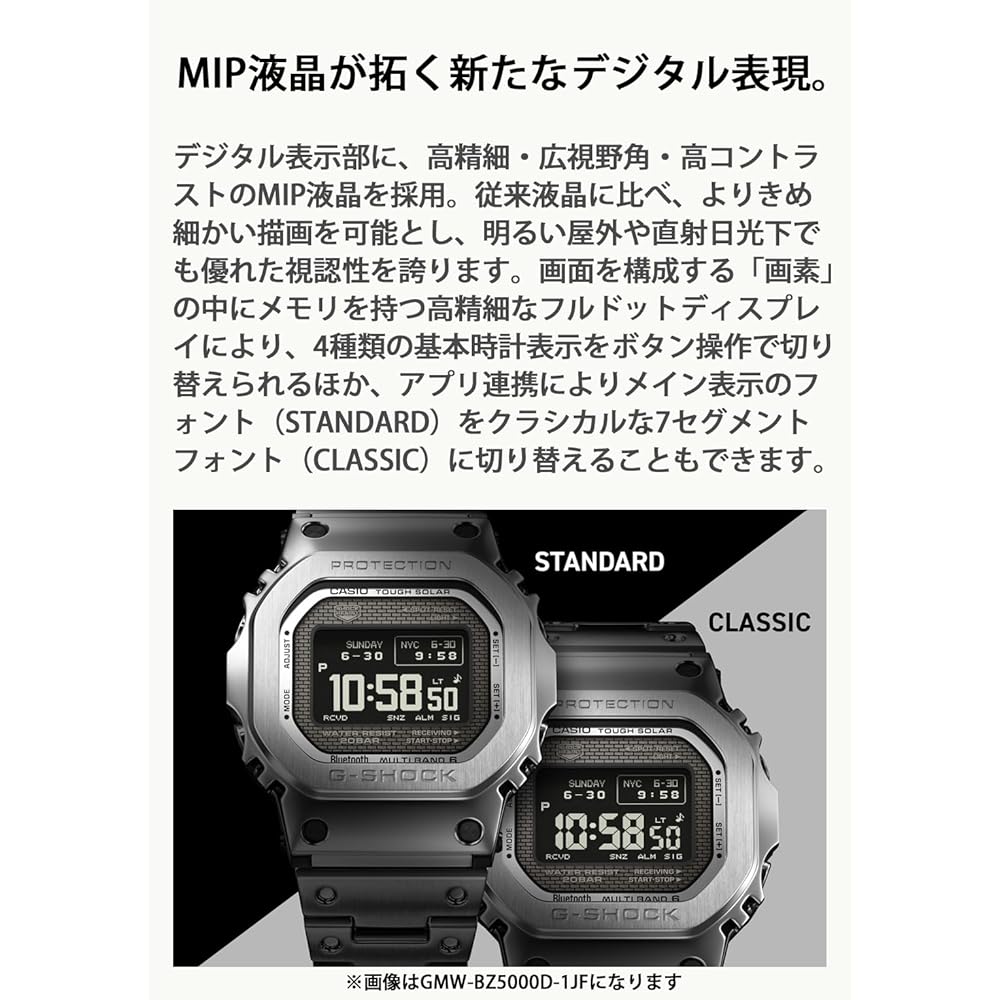 Casio G-Shock Full Metal Bluetooth Solar Watch GMW-BZ5000GD-9JF Men's Gold