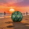 1pc Jungle Frog Adventure Theme Soccer Ball Football, Size 5, Lightweight PVC, Outdoor Training Soccer Ball,Sports Gift t61459