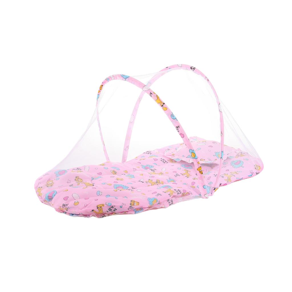 1Pc Portable Foldable Baby Mosquito Net No Installation with Sleep Cushion Pillow Mosquito Net Super Soft Baby Mosquito Net