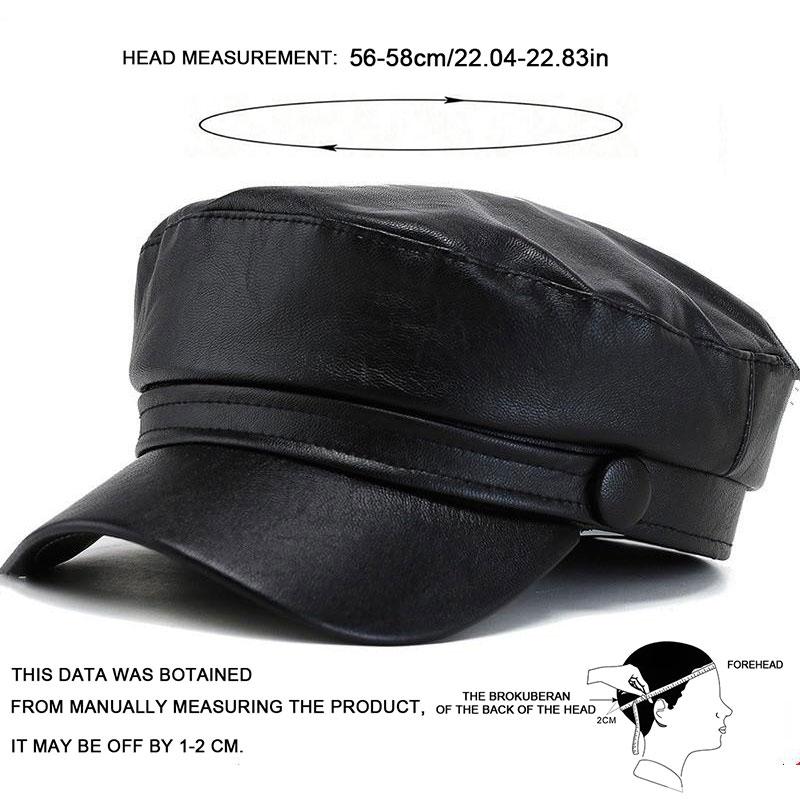 Women Berets Military Cap Women Fashion Newsboy Hats Men's Cotton Beret Caps Navy Hat