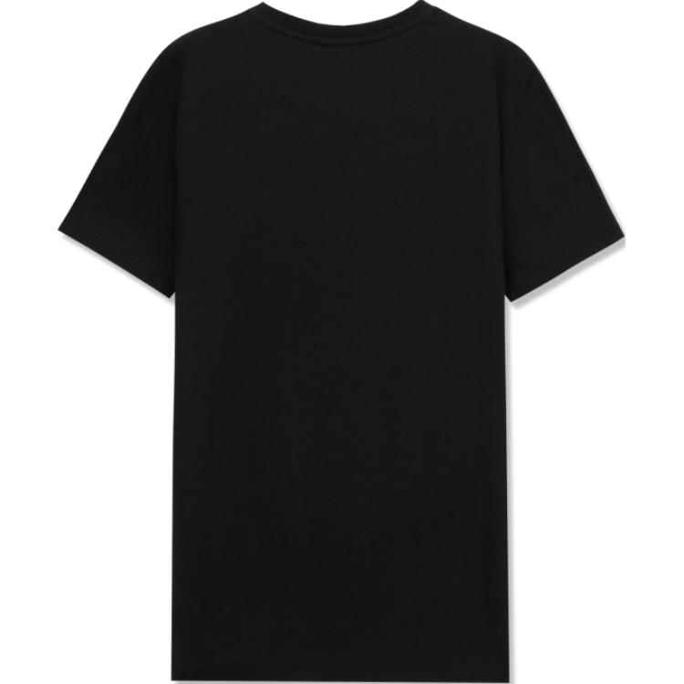Levis Loose Fit Crew Neck Comfortable Short Sleeve T-Shirt Women T-Shirts Black 0019B-0002