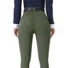 Women's High Waist Equestrian Riding Pants - Full Seat Silicone, Non-slip, Wear-resistant, Tight Fit with Pockets