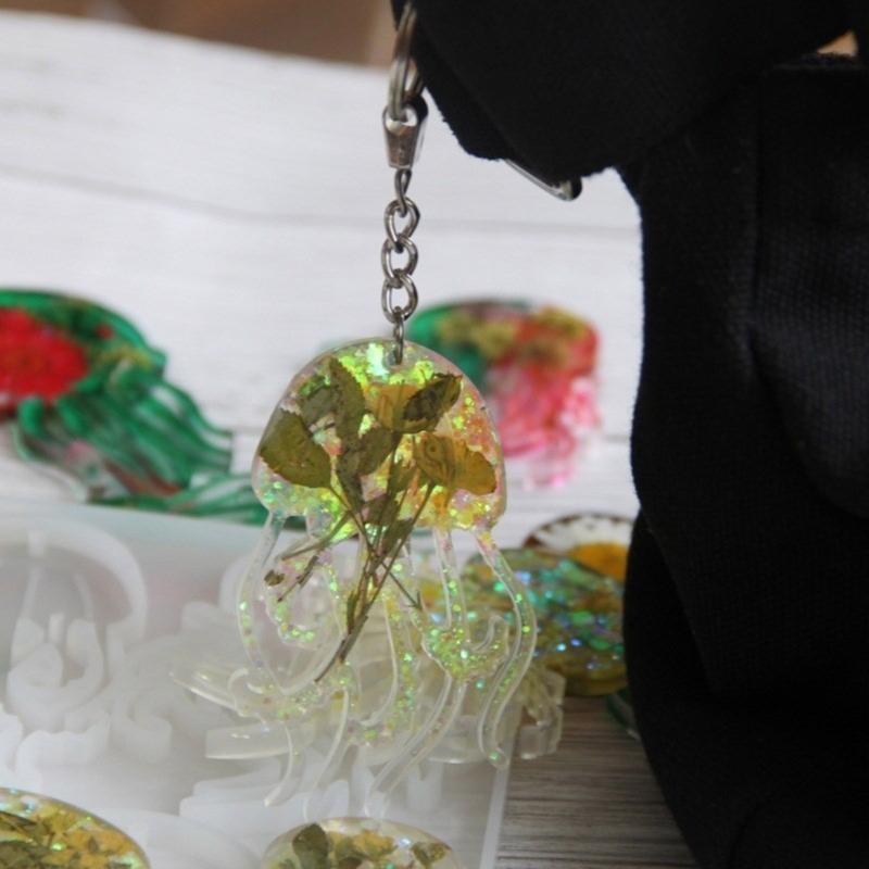 Premium Silicone Ocean Creature Pendant Casting Tool For Handmade Necklaces Earrings And Clay Art Creations