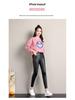 Women's High-Waisted Black Matte Leather Leggings - Fleece-Lined and Slimming for Fall/Winter