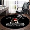 Captain Jack Sparrow Print Round Rug, Washable Floor Carpet, For Entryway Dorm Laundry Room Office Study, Home Decor Birthday Christmas Gift