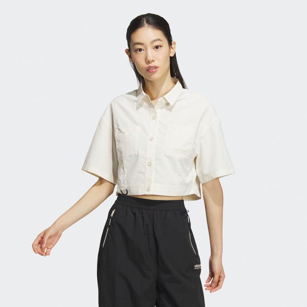 

Adidas уличная рубашка с коротким рукавом IK8607 WONWHI WONWHI