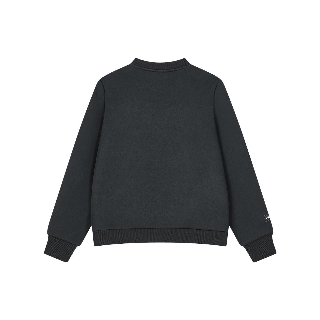 

New FILA x V&A LIANMINGKUAN Sweatshirt Women s Jet Black F11W418217F-BK S