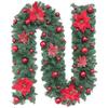 2.7m Dense Simulated Christmas Vine for Window Decoration